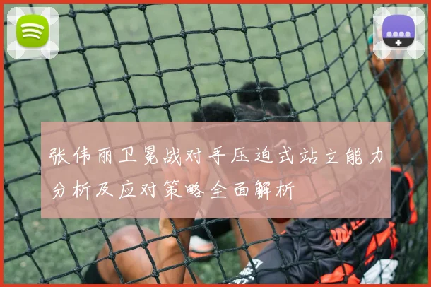 张伟丽卫冕战对手压迫式站立能力分析及应对策略全面解析